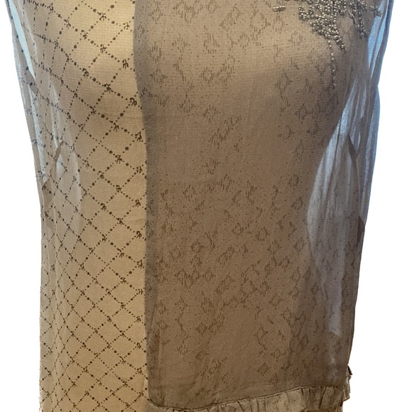 Bruuns Bazaar beautiful gray top with unique combination, size S - Picture 12 of 12